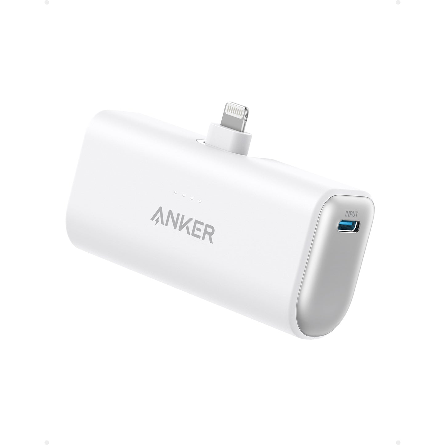 Nano Power Bank (12W, Built-In Lightning Connector)