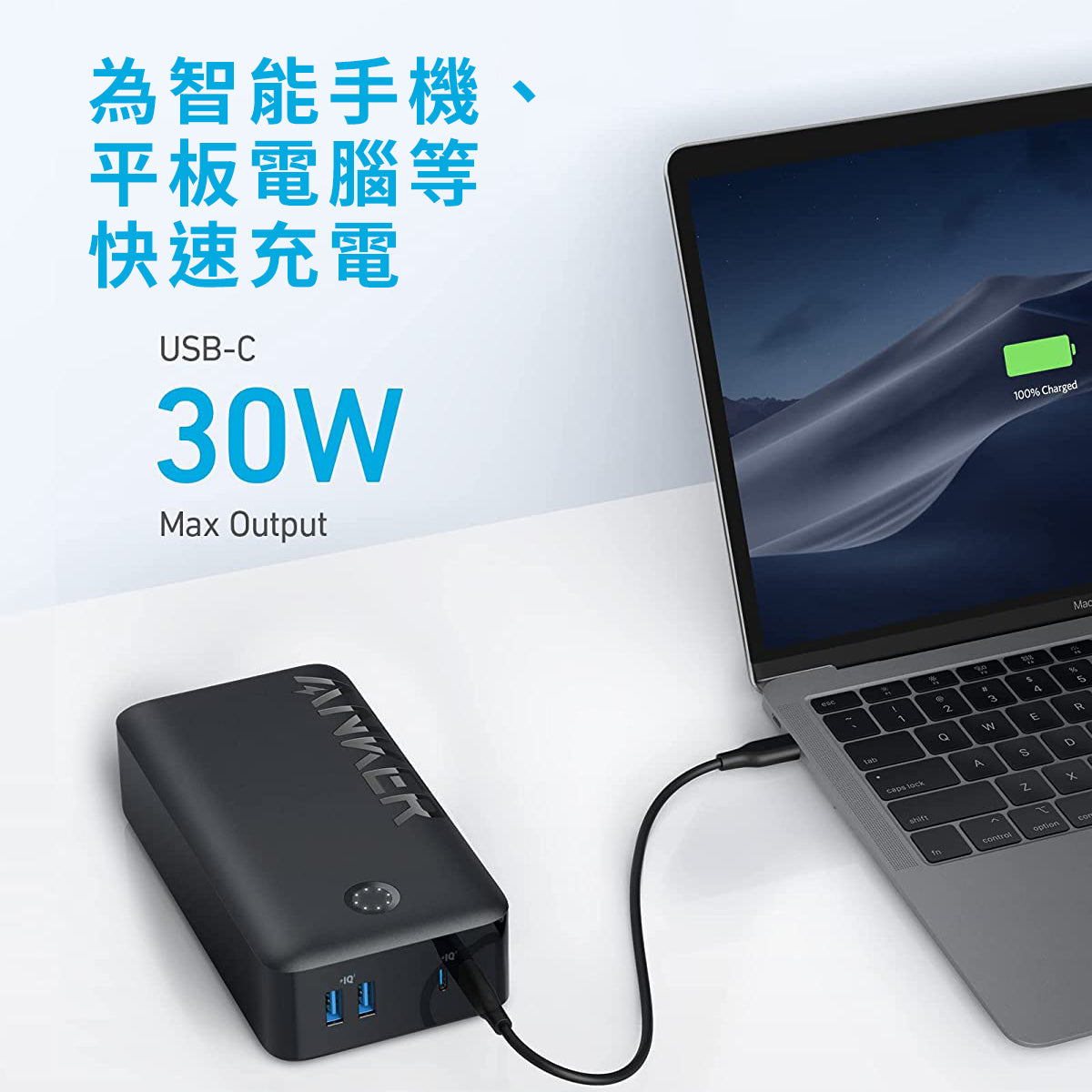 Anker 347 Power Bank (PowerCore 40k) 40000mAh 行動電源