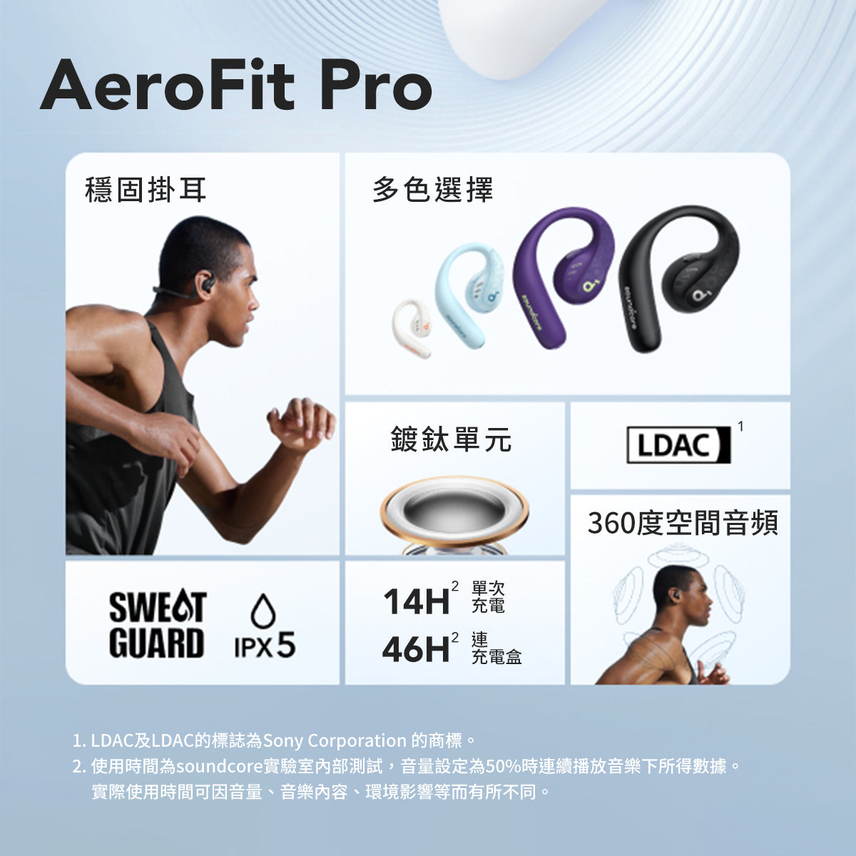 soundcore AeroFit Pro 開放式無線藍牙耳機
