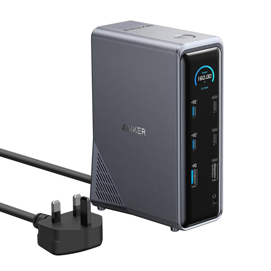 Anker Prime Charging Docking Station (14-in-1, Dual Display, 160W)