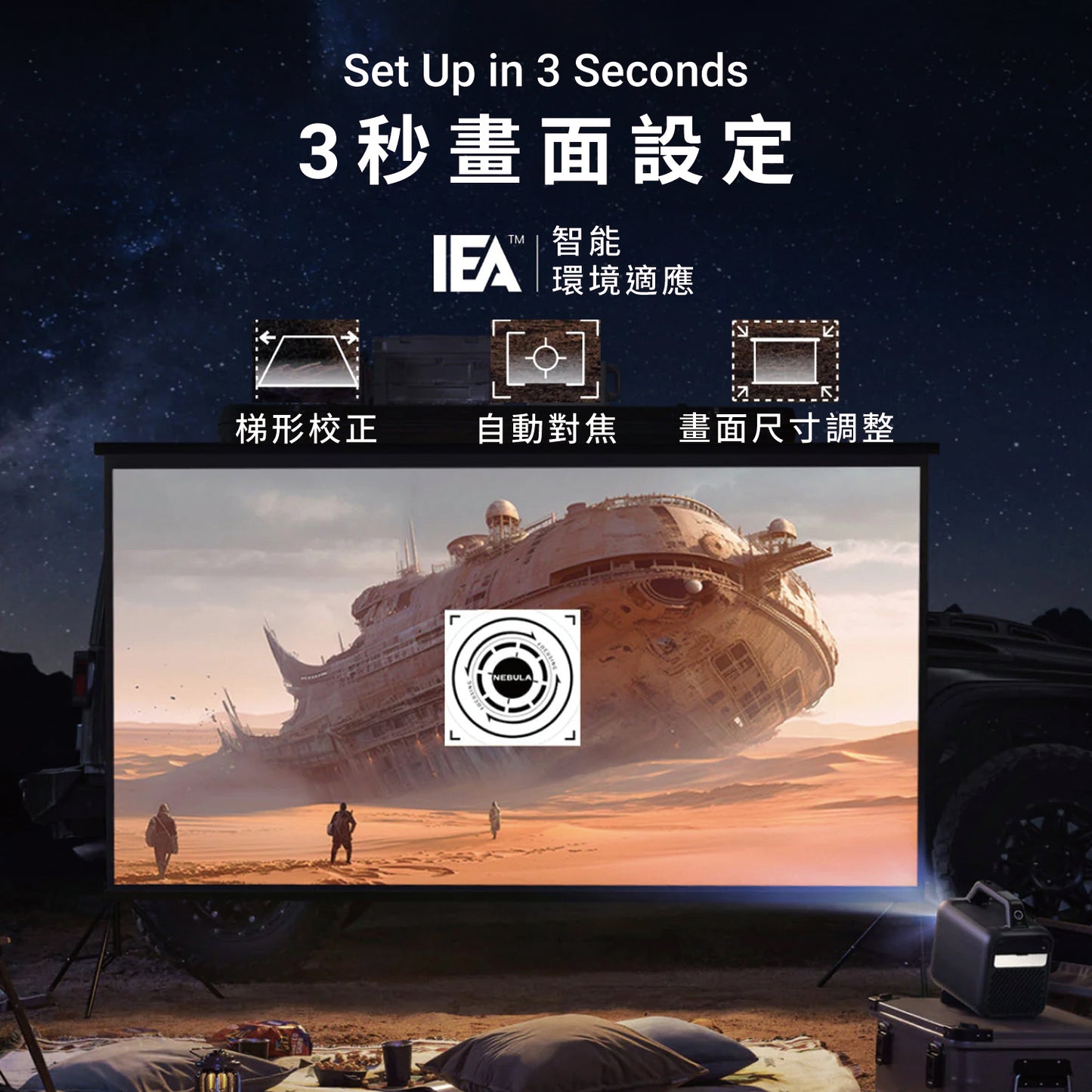 Nebula Mars 3 易攜投影機