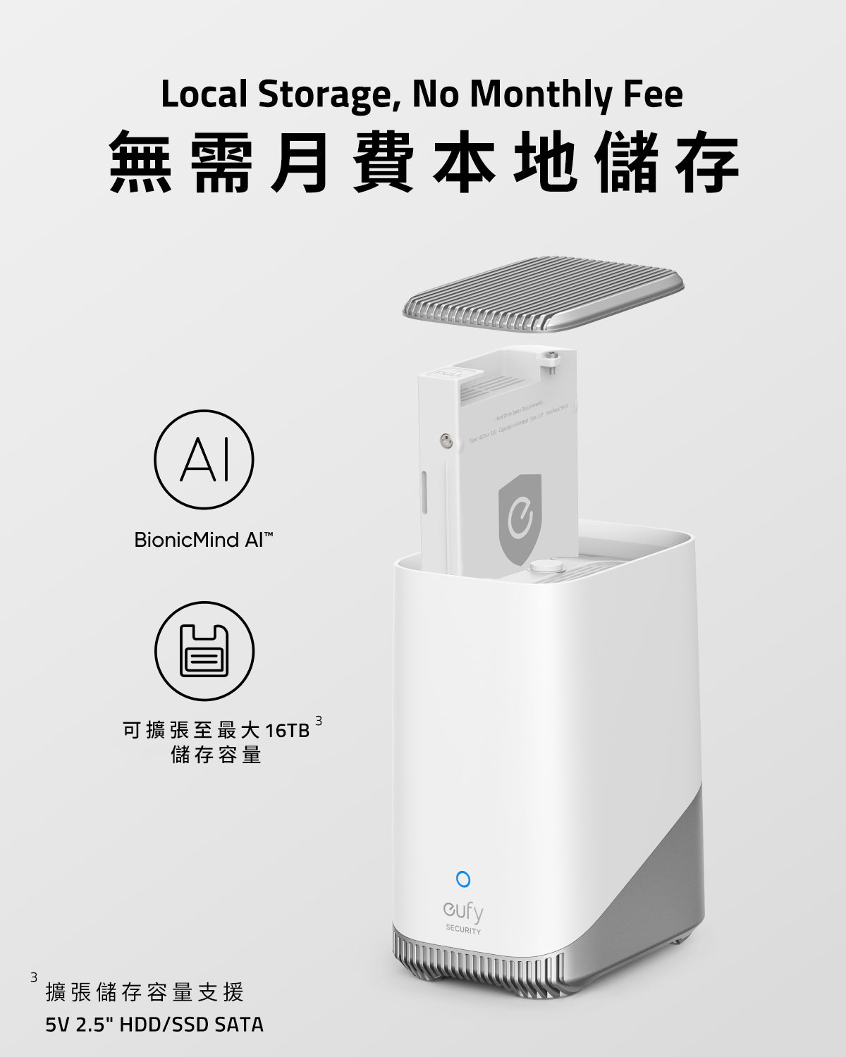 Eufy eufyCam S3 Pro 4K 無線家居安全攝像機