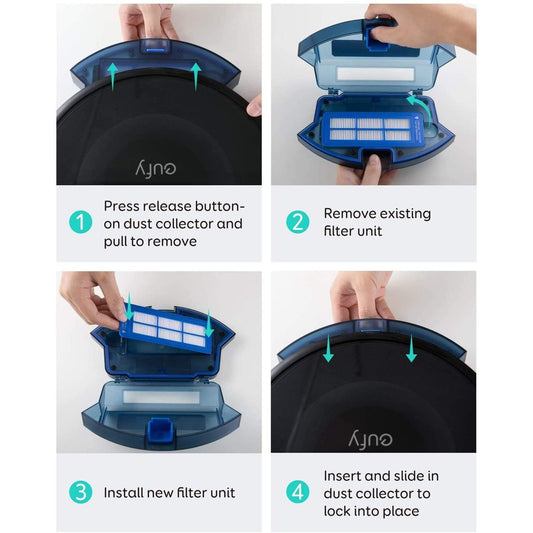 Eufy RoboVac G10/G30 更換濾網套裝