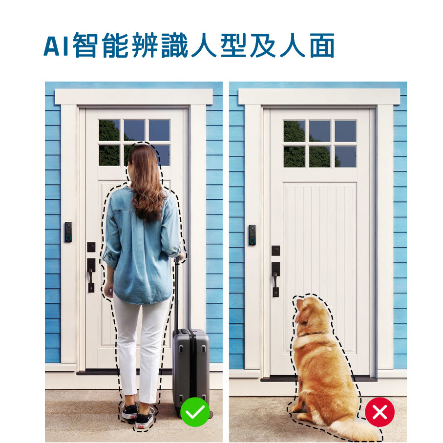 Eufy Video Doorbell 2K 無線視像門鈴