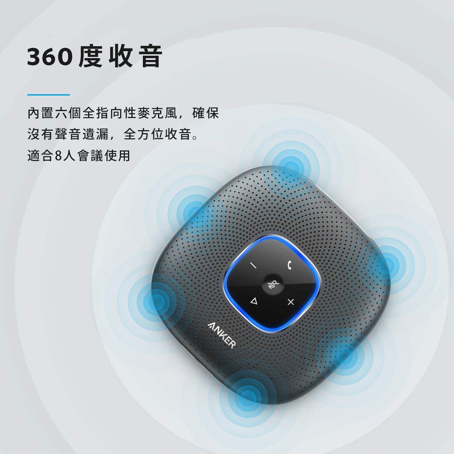 Anker PowerConf+ 藍牙喇叭揚聲器