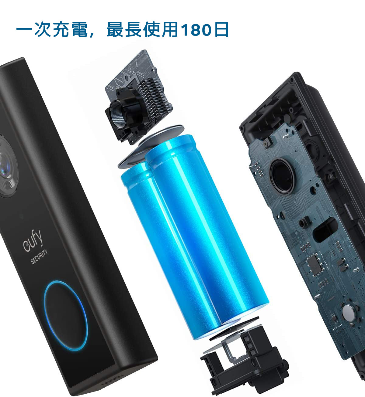 Eufy Video Doorbell 2K 無線視像門鈴