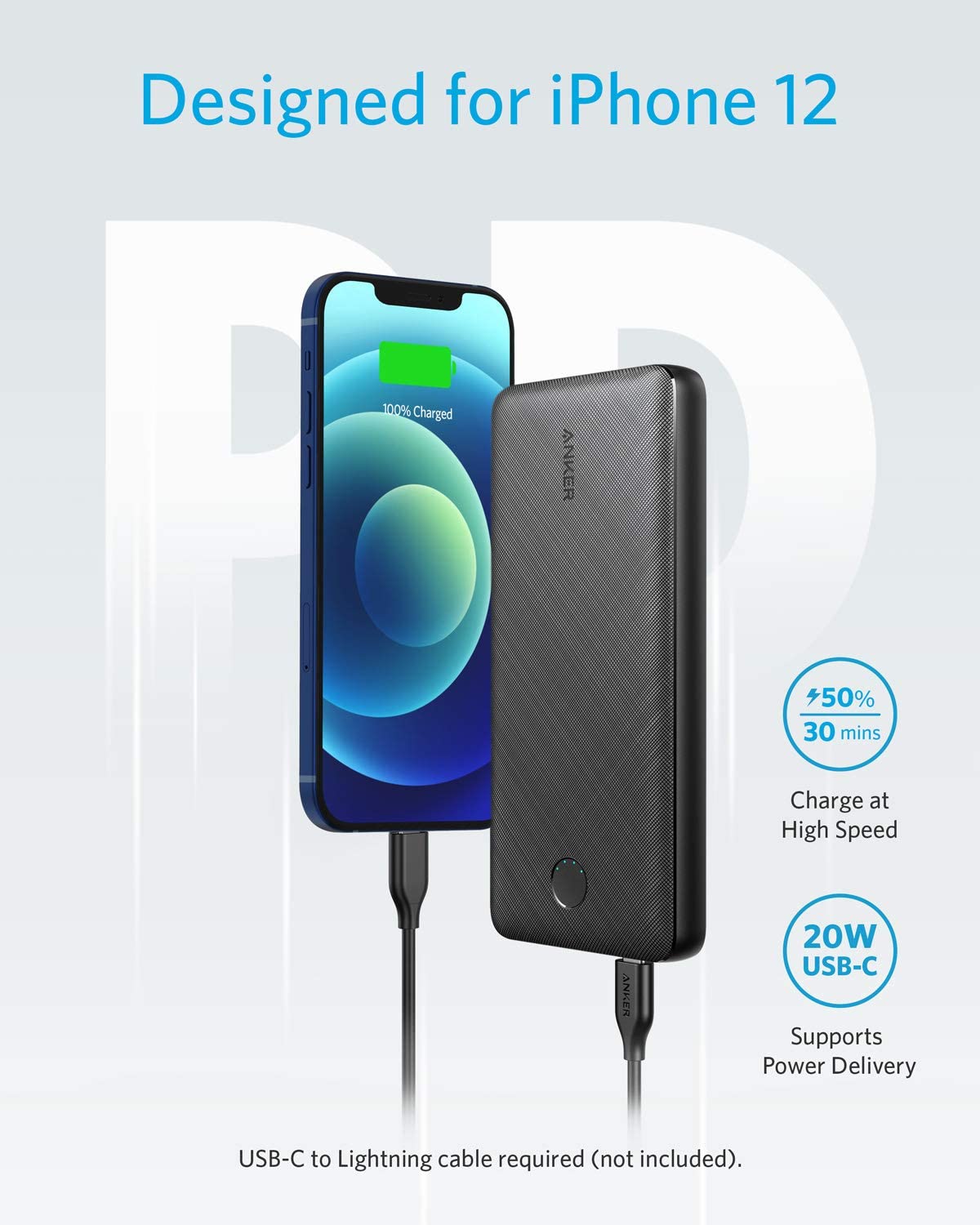 Anker PowerCore Essential 20000mAh PD 行動電源