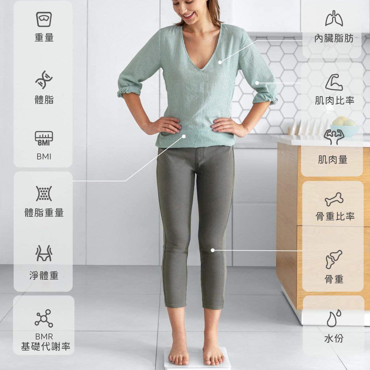 Eufy Smart Scale C1 智能體重體脂磅