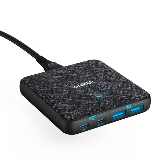 Anker PowerPort Atom III 63W Slim 4 Port 桌上充電器