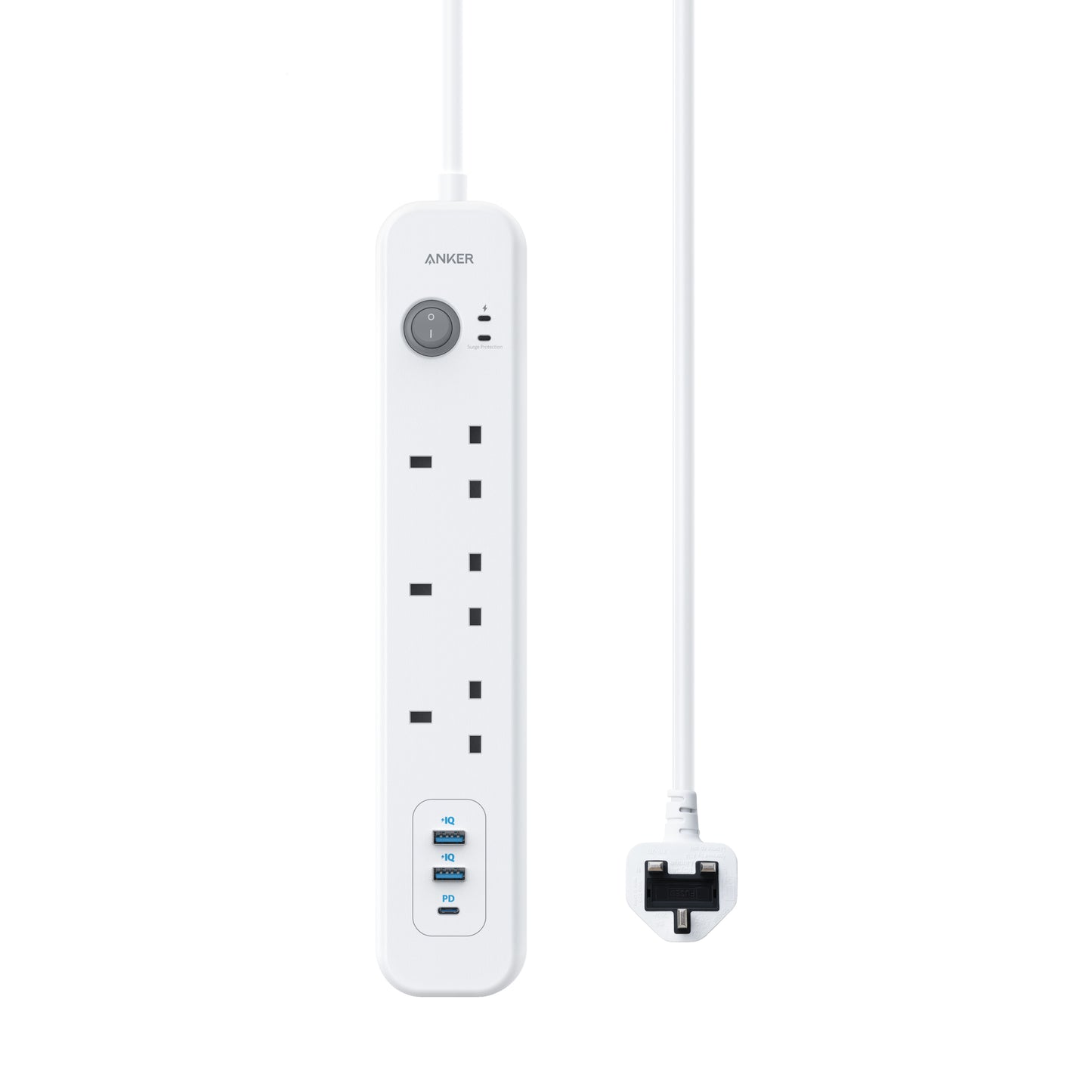 Anker PowerExtend USB-C 3 Strip 3 AC + 3 USB 拖板