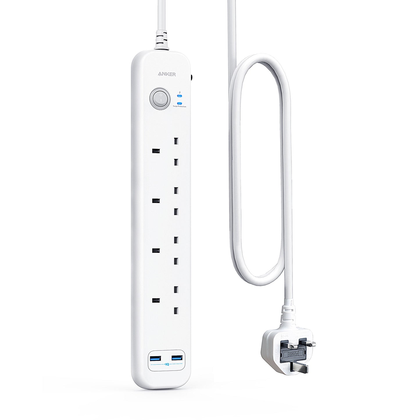Anker PowerExtend USB 4 Strip 4 AC + 2 USB 拖板