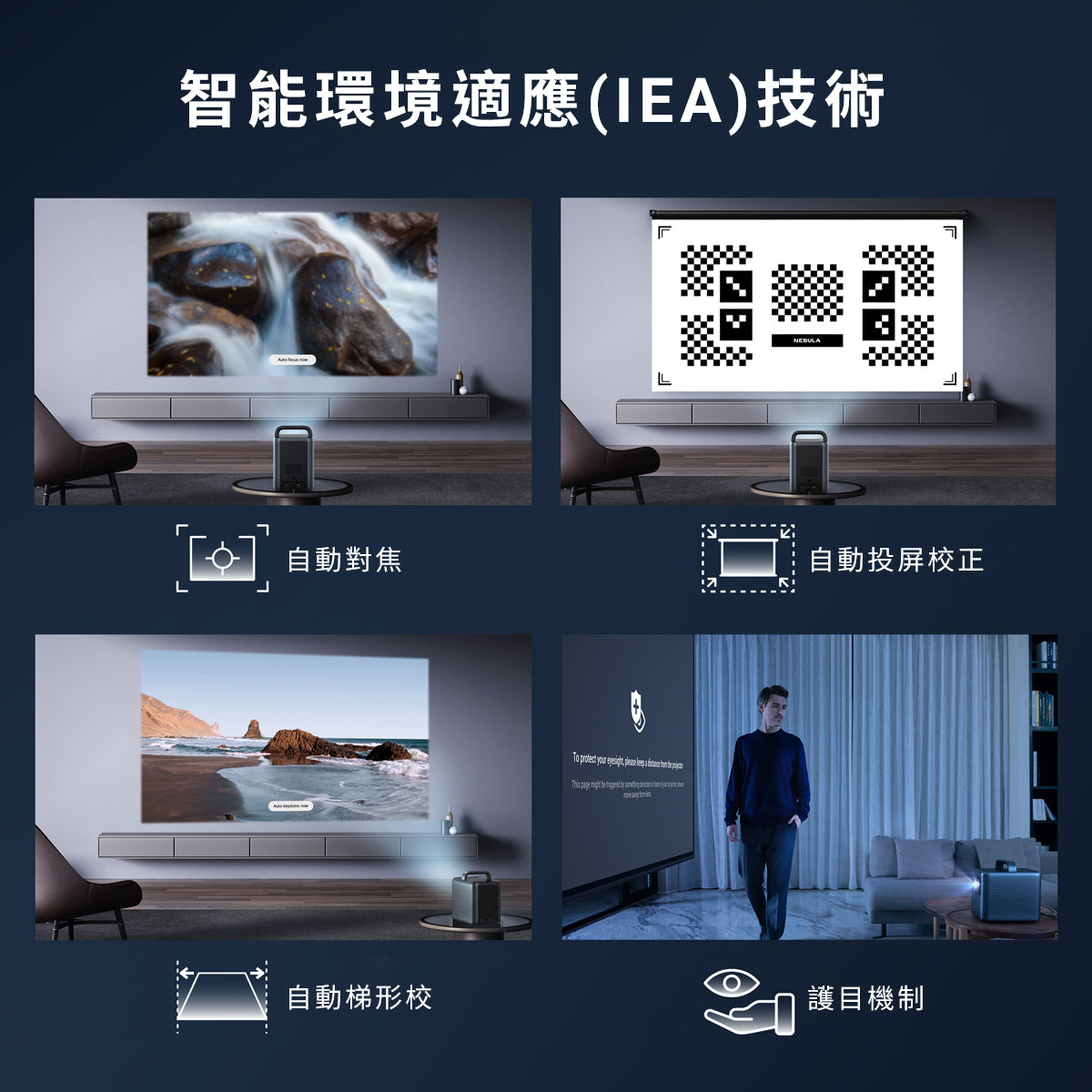 Nebula Cosmos Laser 4K UHD 投影機