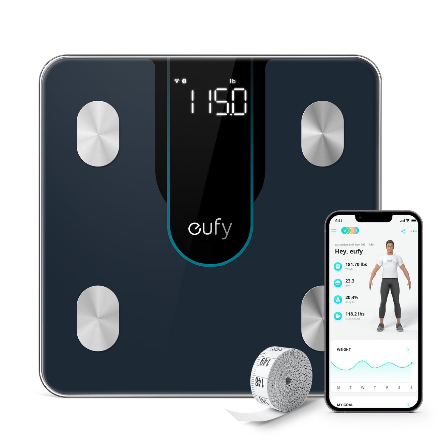 Eufy Smart Scale P2 智能體重體脂磅