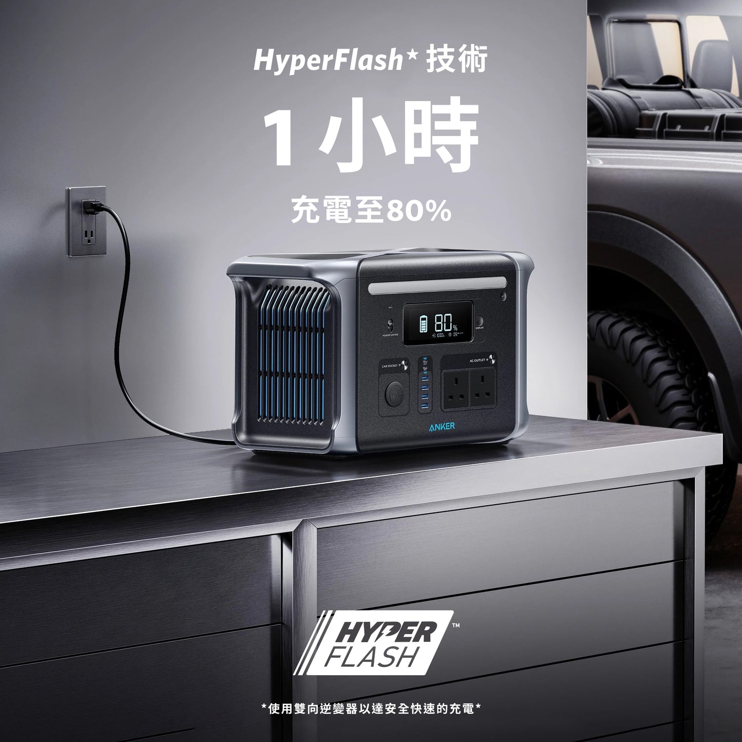 Anker 757 易攜電源 (PowerHouse 1229Wh)