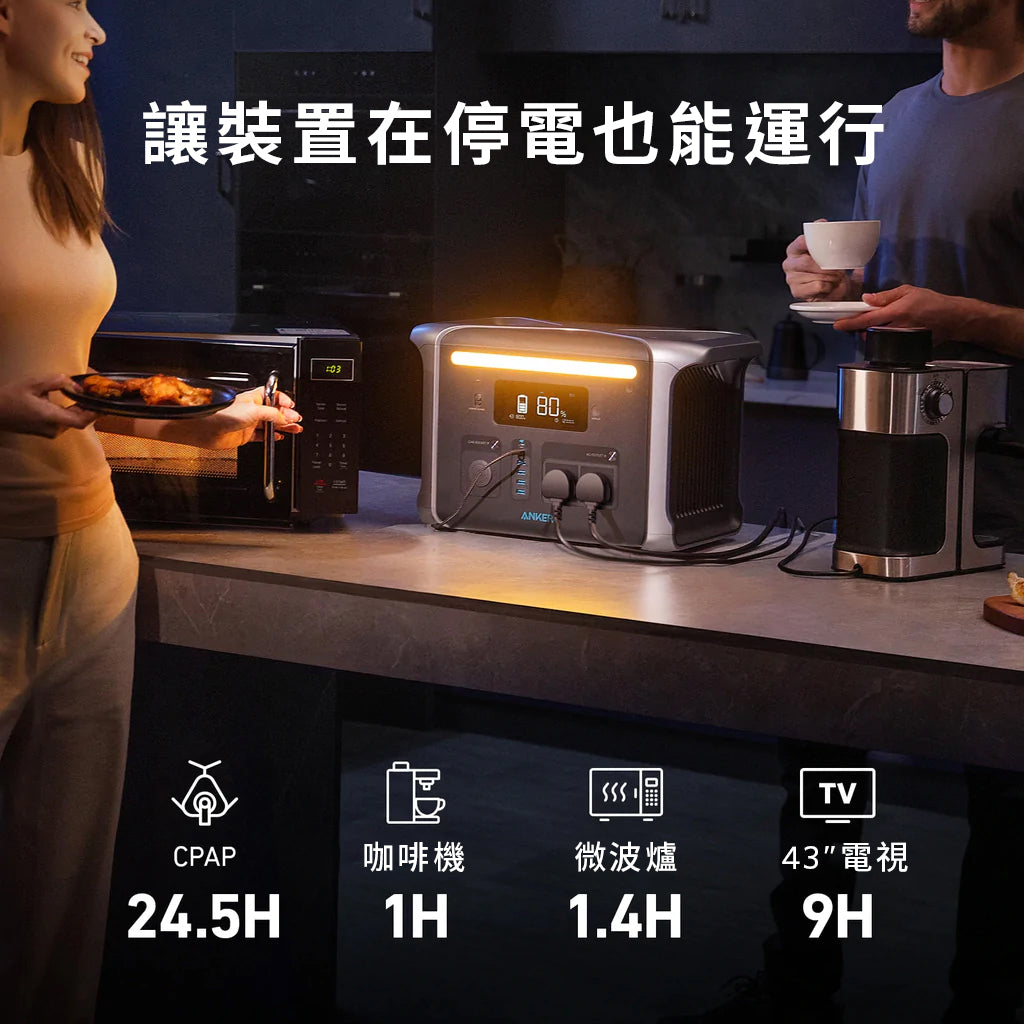 Anker 757 易攜電源 (PowerHouse 1229Wh)