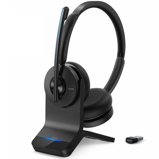 Anker PowerConf H500 無線辦公耳機連充電座