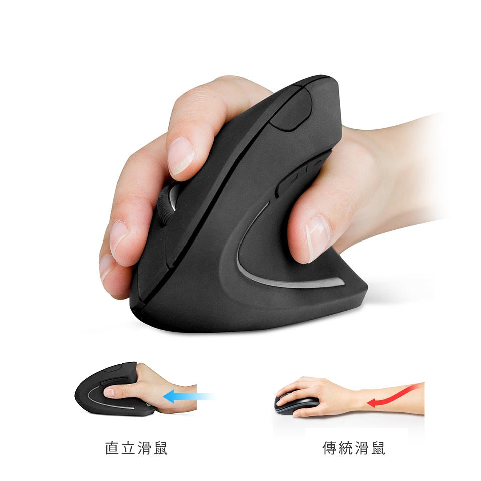 Anker 2.4G 人體工學直立式無線滑鼠