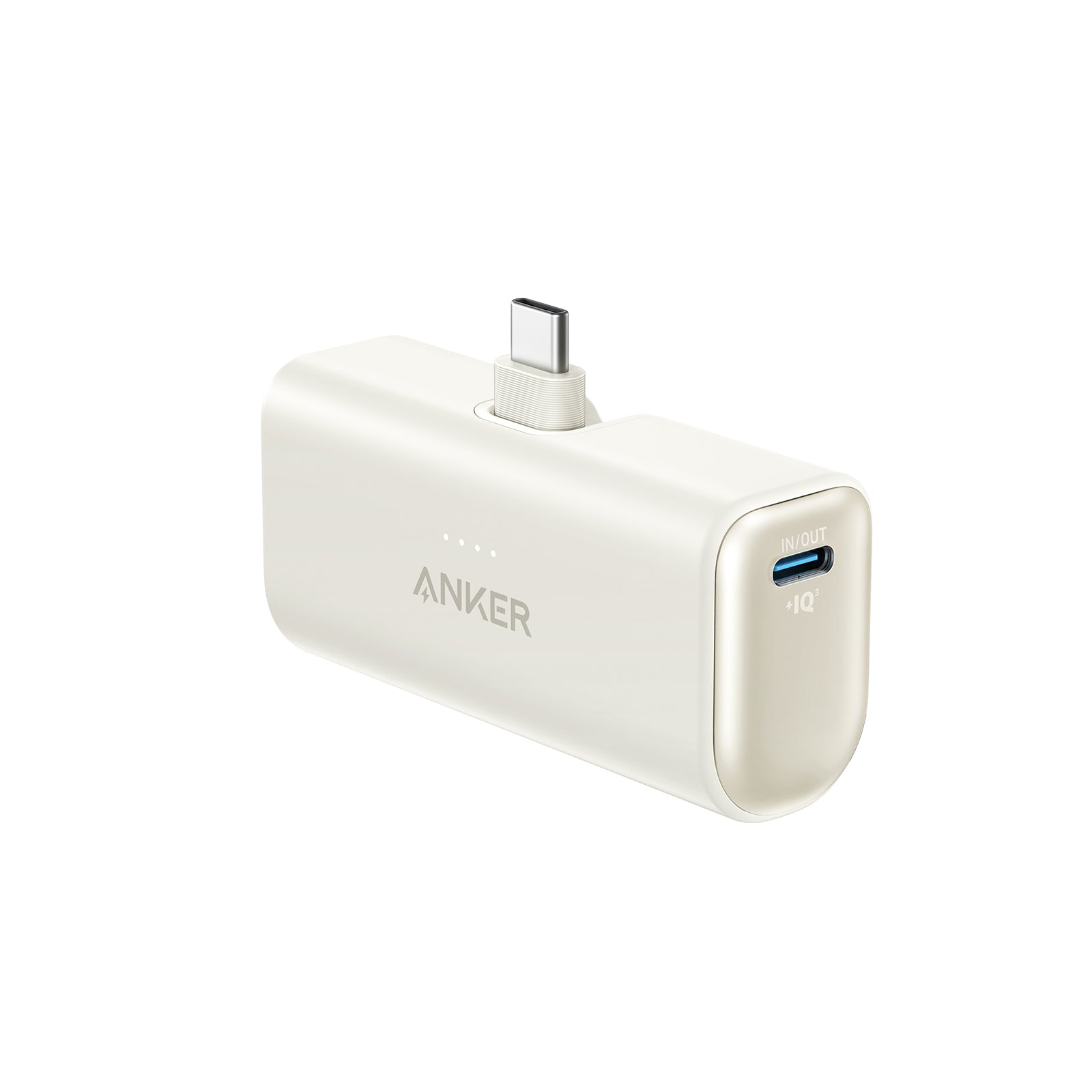 Anker Nano 5000mAh 22.5W Power Bank with Built-in USB-C Connector - Black