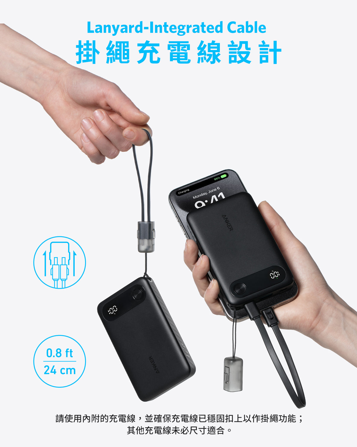 Anker Power Bank (10000mAh, 22.5W) 10,000mAh 行動電源