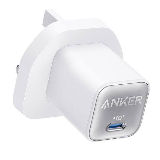 Anker 511 Charger (Nano 3, 30W)  PIQ 3.0 PPS 牆插充電器