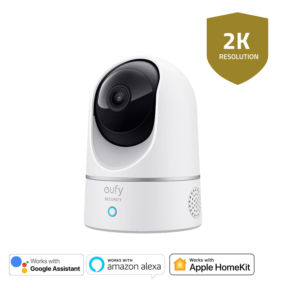 Eufy Indoor Cam 2K Pan & Tilt 智能室內攝影機– Anker Hong Kong