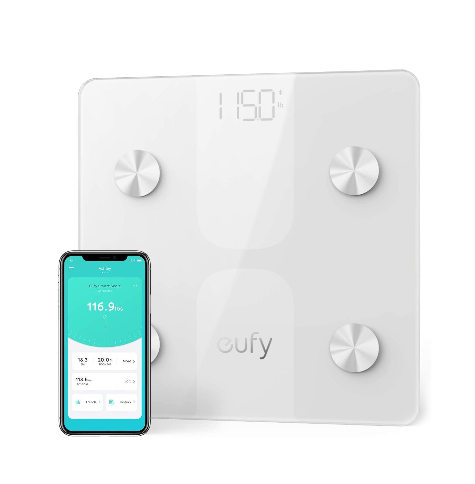 Eufy Smart Scale C1 智能體重體脂磅– Anker Hong Kong Official Store