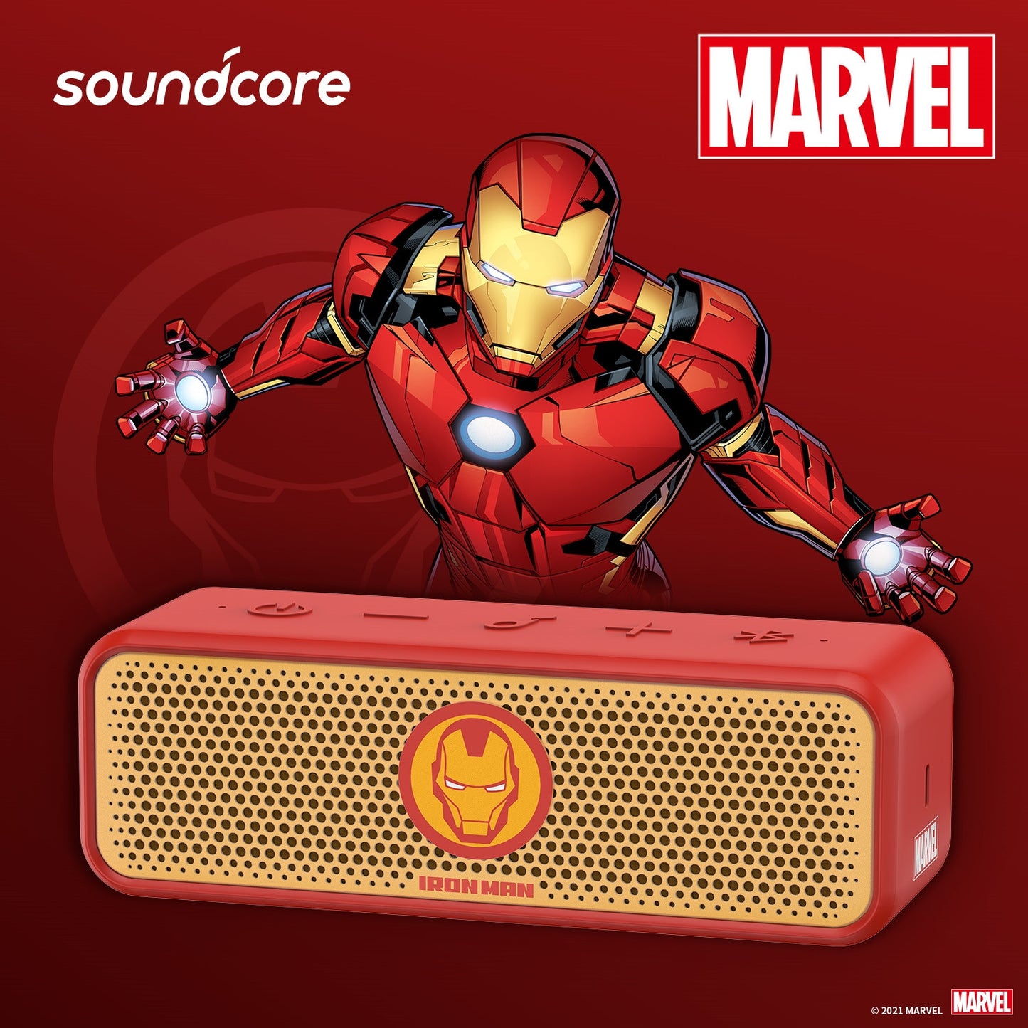 Soundcore Select 2 易攜藍牙喇叭 - Marvel特別版