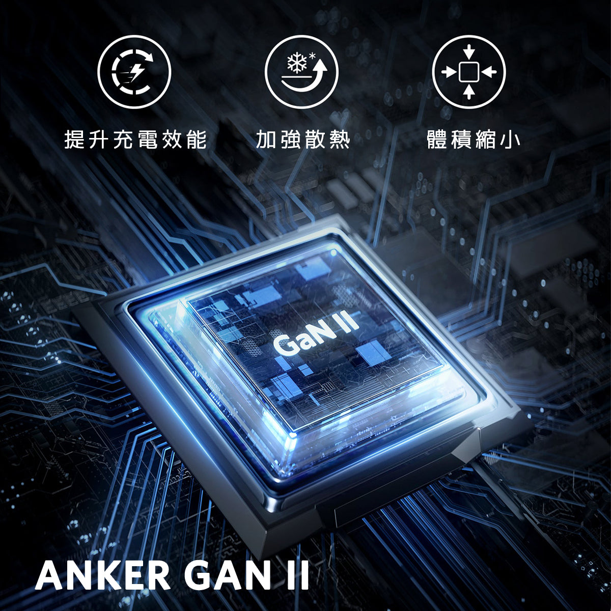 Anker 725 Charger (65W) 65W PD雙輸出牆插充電器– Anker Hong Kong